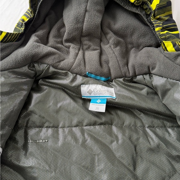 Columbia grey & yellow ski jacket #skiing #outdoor - Picture 2 of 6